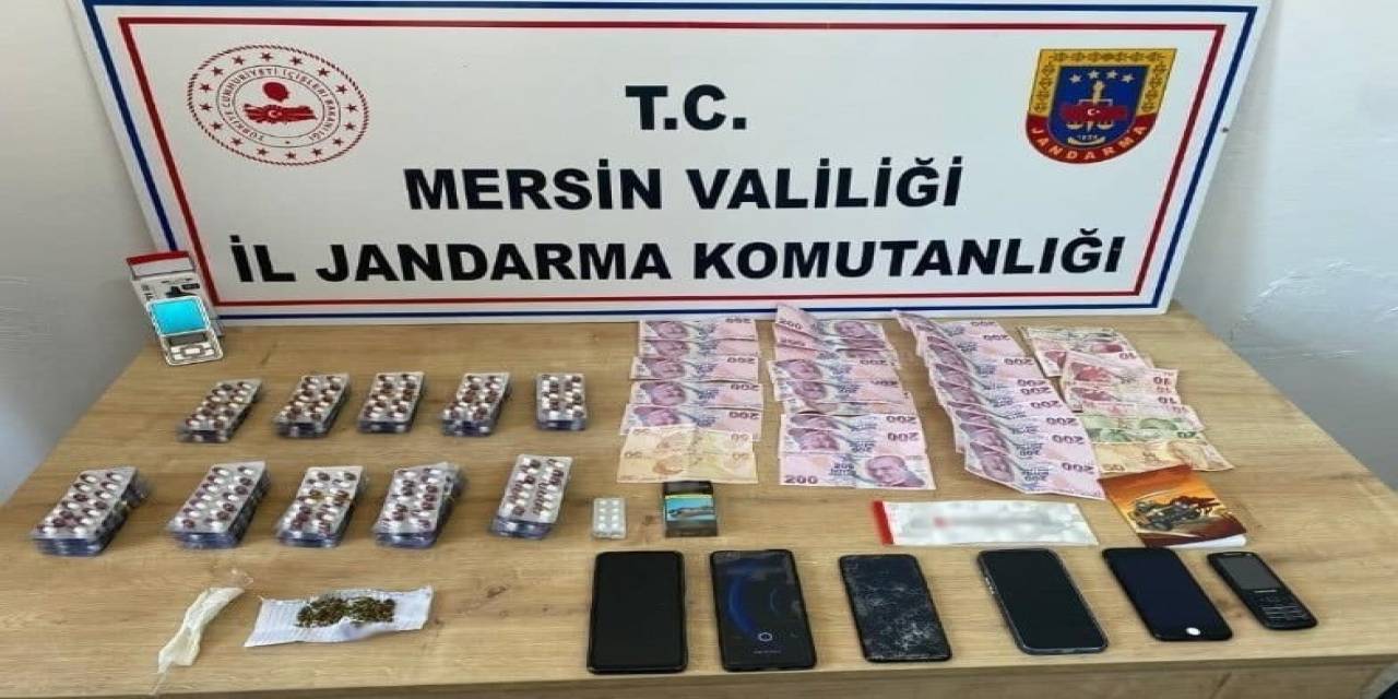 Mersin’de Uyuşturucu Operasyonu: 4 Tutuklama