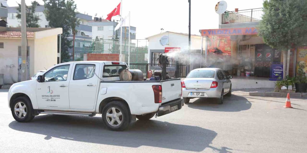 Bayraklı’da İlaçlama Seferberliği