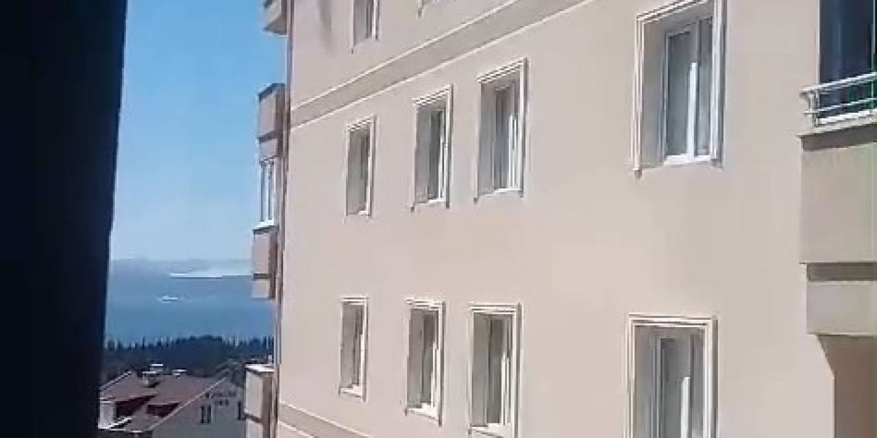 8 Katlı Apartmanda Yangın Paniği: 1 Kişi Dumandan Etkilendi