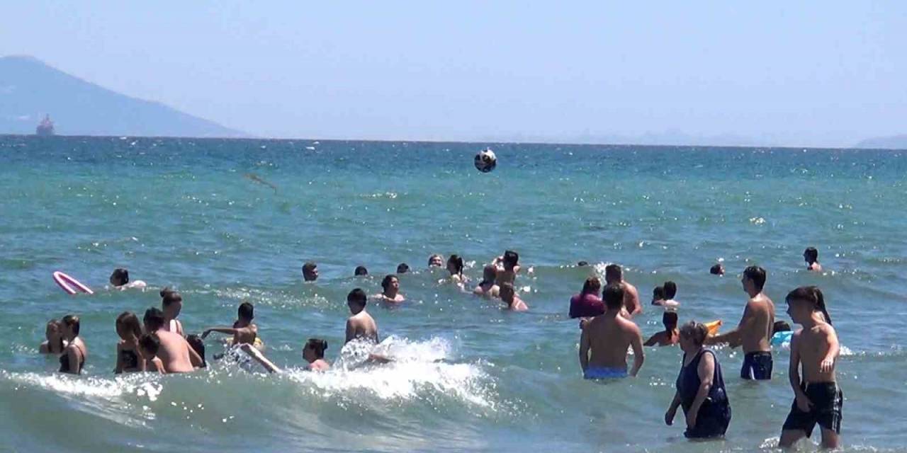 Tekirdağ Sahillerinde Bayram Yoğunluğu