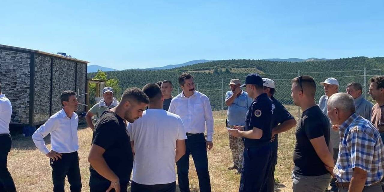 Yenişehir’deki Yangın Korkuttu