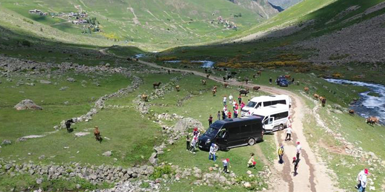 Rize’de Gençler Yaylalarda Projesi Gerçekleştirildi