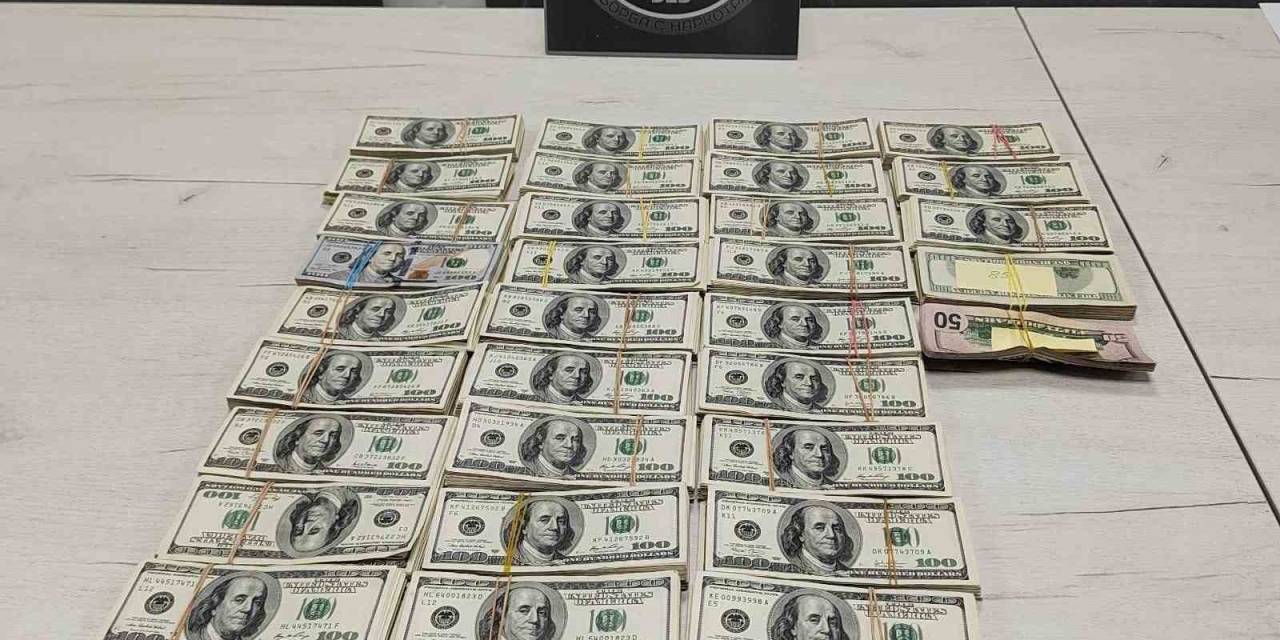 Televizyon İçerisine Sakladıkları 340 Bin Dolar Gümrüğe Takıldı