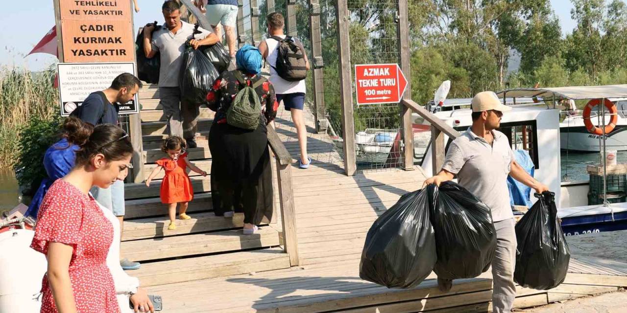 ‘Sakin Kent’te 4 Günde 200 Ton Çöp Toplandı