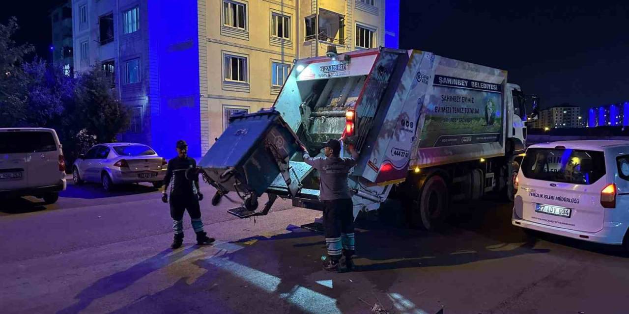 Şahinbey’de Temizlik İşleri Ekipleri, Bayram Boyunca Görev Başındaydı