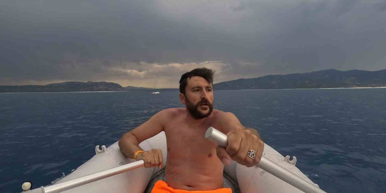 Salda Gölü’nde Açığa Sürüklenen Kızı 2 Bin Metre Kürek Çekerek Kurtaran Vatandaş O Anları Anlatırken Gözyaşlarına Hakim Olamadı