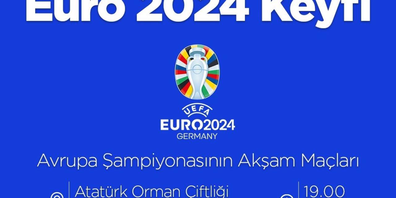 Ankara’da Dev Ekranlarda Euro 2024 Keyfi