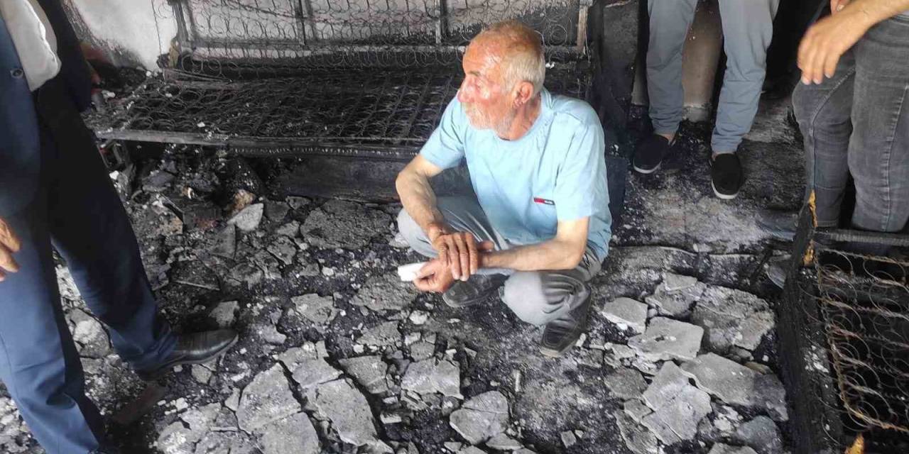 Batman’da Engelli Kızın Çıkardığı Yangında Ev Kullanılamaz Hale Geldi