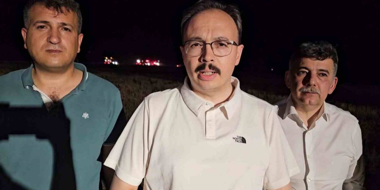 Siirt Valisi Kızılkaya: "Yangın Kısa Sürede Kontrol Altına Alınmış Ve Soğutma Çalışmaları Başlamıştır"