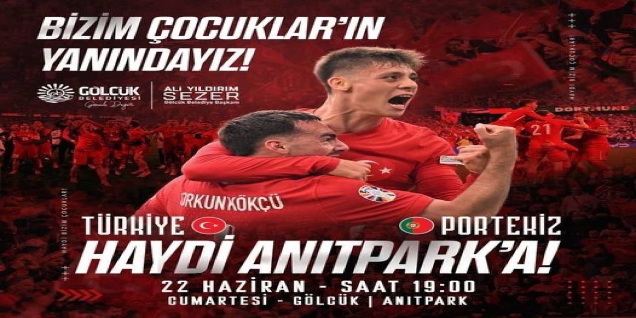 Başkan Sezer Gölcüklüleri Milli Heyecanı Birlikte Yaşamaya Davet Etti