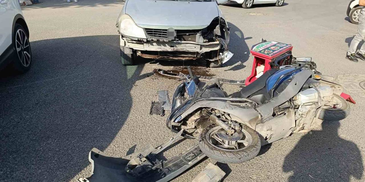 Siirt’te Otomobilin Çarptığı Motosiklet Sürücüsü Yaralandı