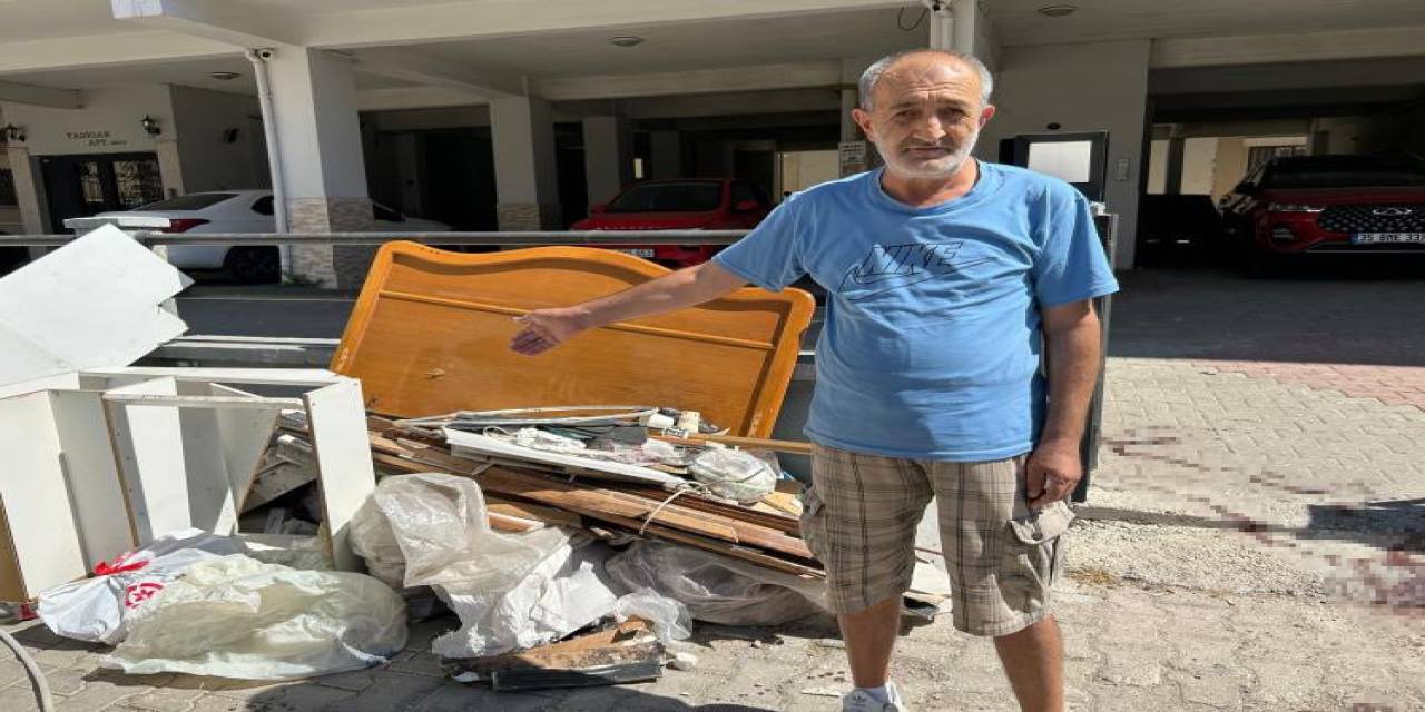 Apartman Önünden Kaldırılmayan Molozlar Cinayete Sebep Oldu