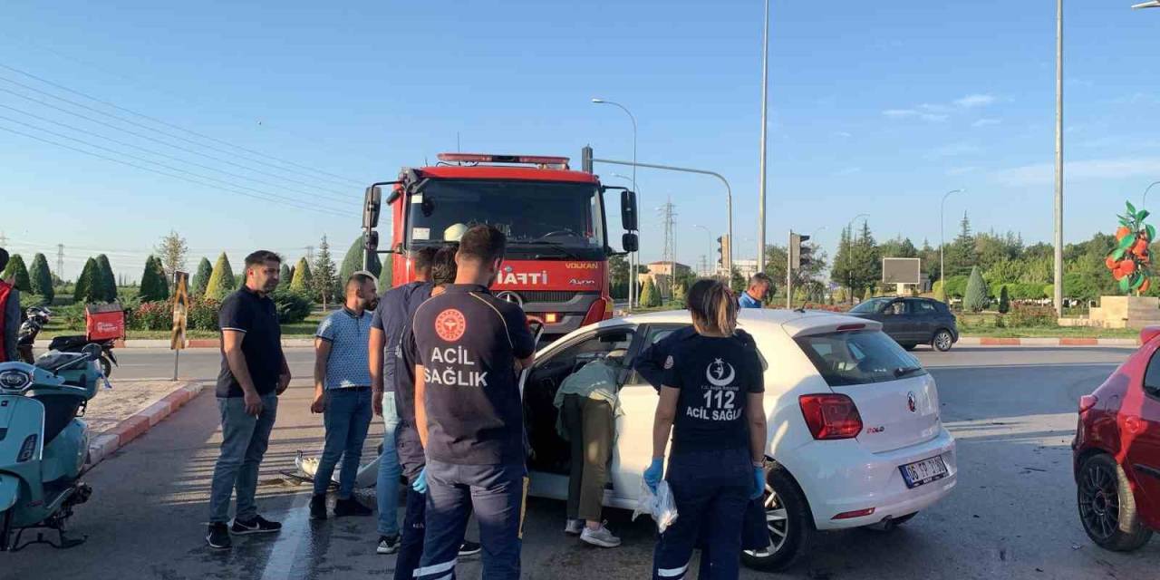 Karaman’da Otomobil İle Çarpışan Kamyonet Devrildi: 1 Yaralı