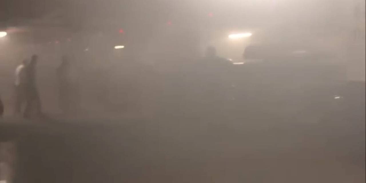 Korupark Otoparkındaki Araç Alev Alev Yandı