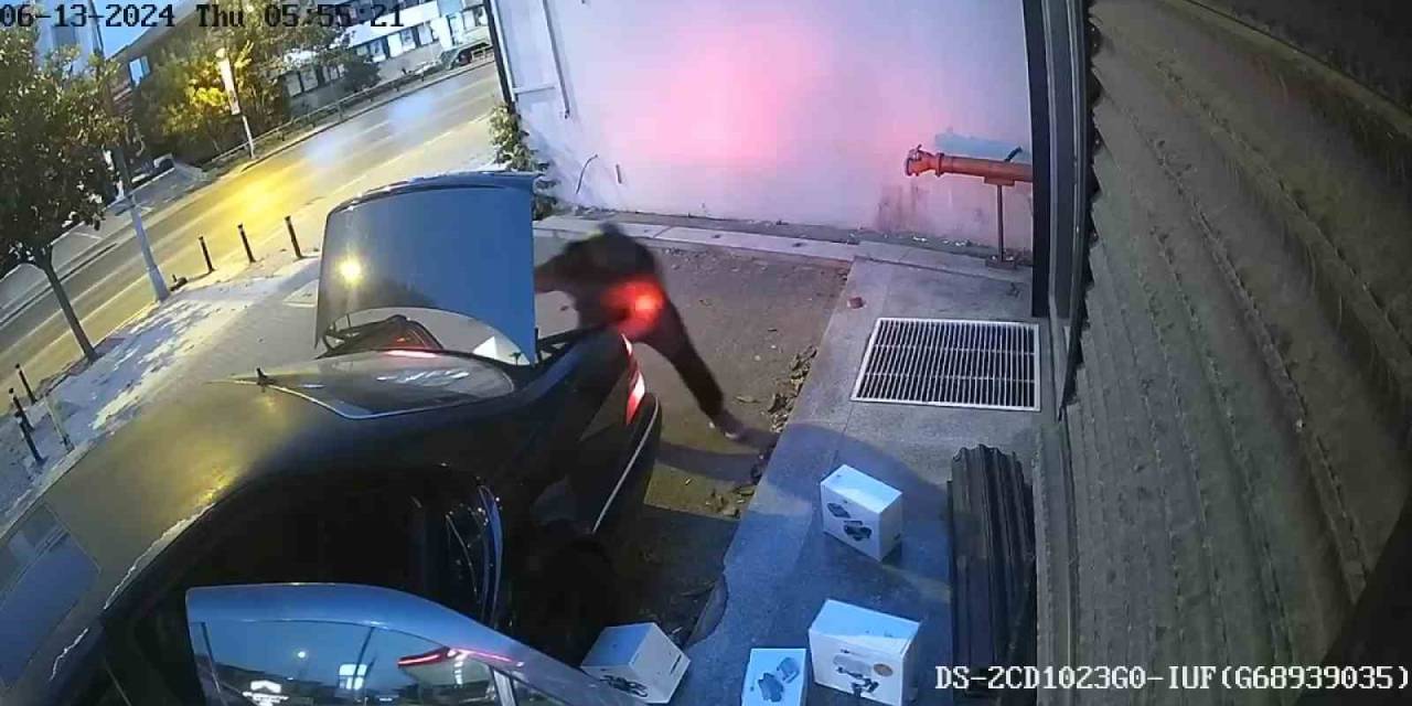 Üsküdar’da 2 Milyon Tl’lik Dron Hırsızlığı Kamerada