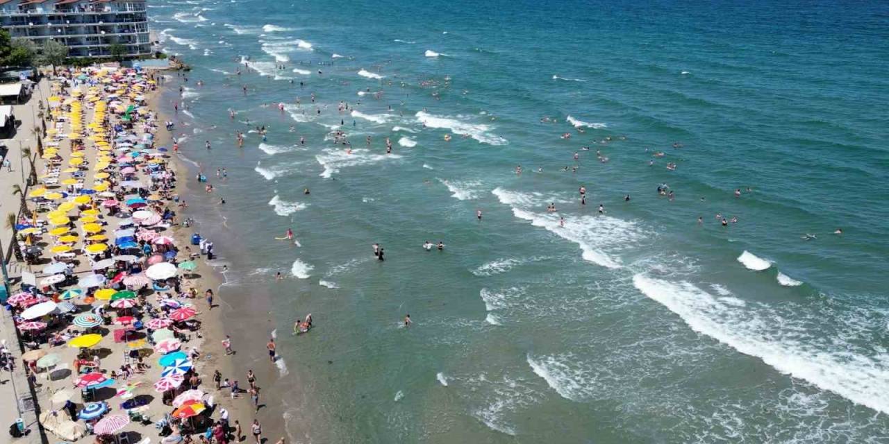 Tekirdağ Sahillerinde Bayram Tatili Yoğunluğu Devam Ediyor