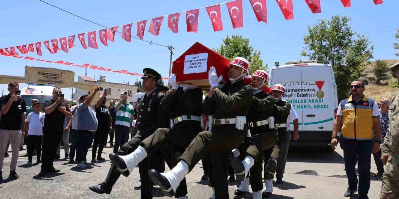 Şehit Piyade Astsubay Çavuş Mehmet Ali Horoz Son Yolculuğuna Uğurlandı