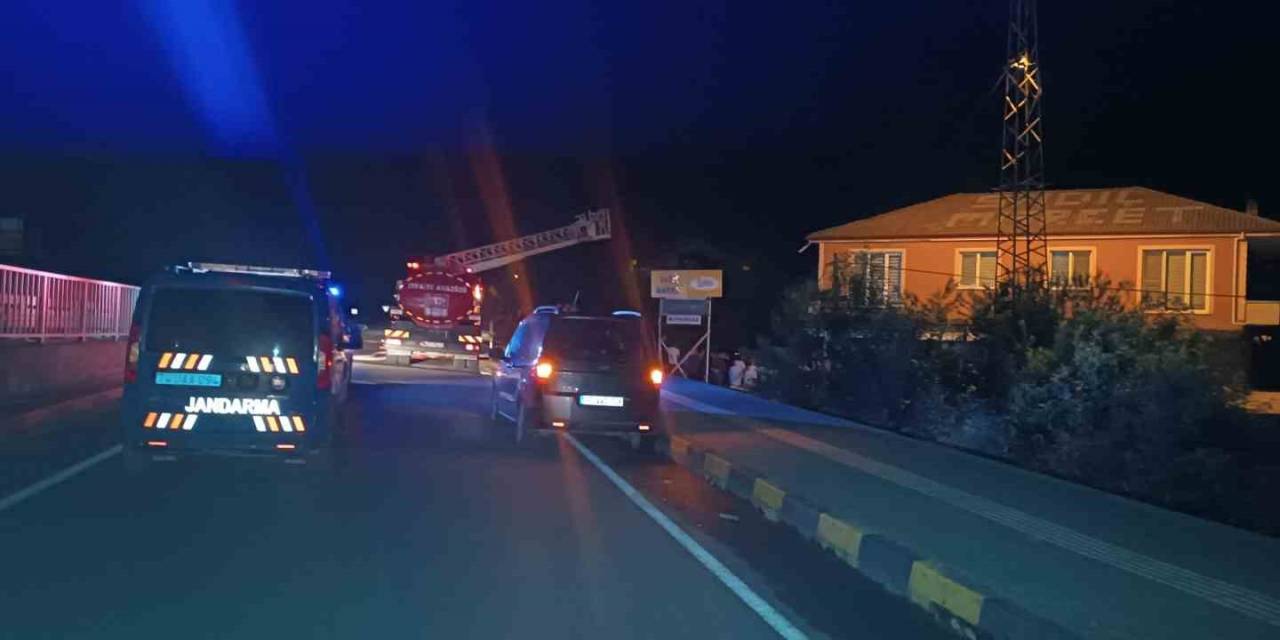 Bartın’da Yangın Paniği