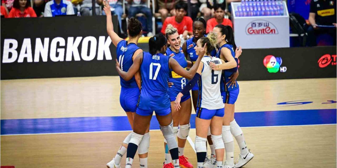 Kadınlar Voleybol Milletler Ligi’nde Şampiyon İtalya Oldu