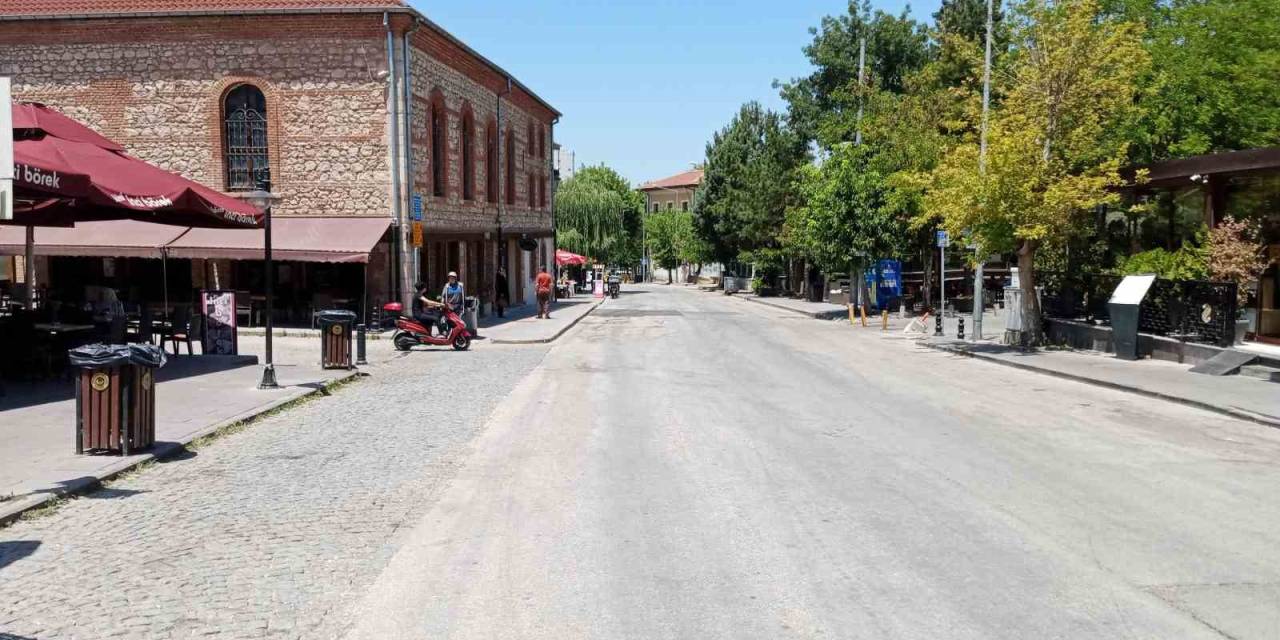 Bayram Sonrasında Odunpazarı’nda Sokaklar Boş Kaldı