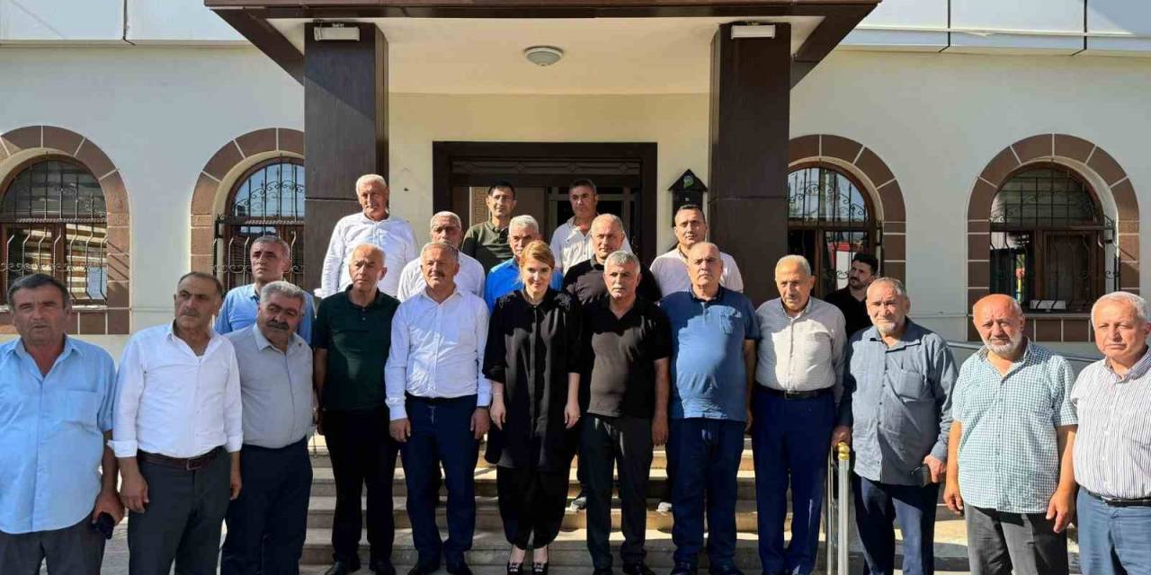 Mahalle Muhtarlarından Milletvekili Ölmeztoprak’a Teşekkür