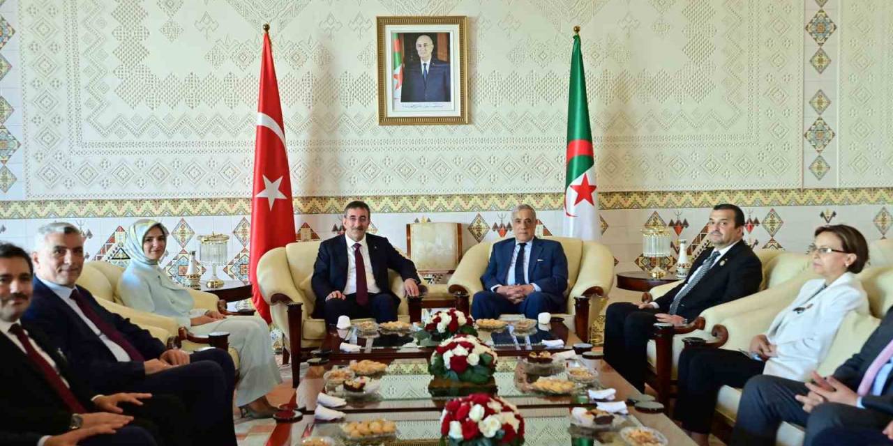 Cumhurbaşkanı Yardımcısı Yılmaz Cezayir’de