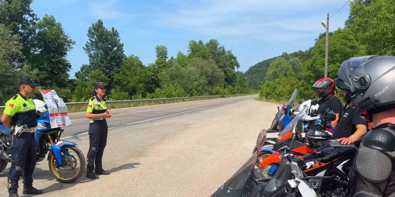 Sinop’ta Jandarma Trafik Denetimi