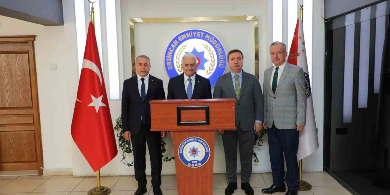 Yıldırım Memleketi Erzincan’da Ziyaretlerde Bulundu