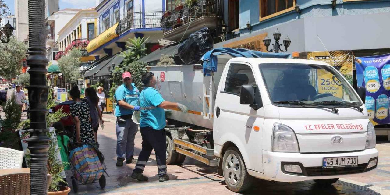 Efeler’in Dar Sokaklarına ’çöp Taksi’ Çözümü