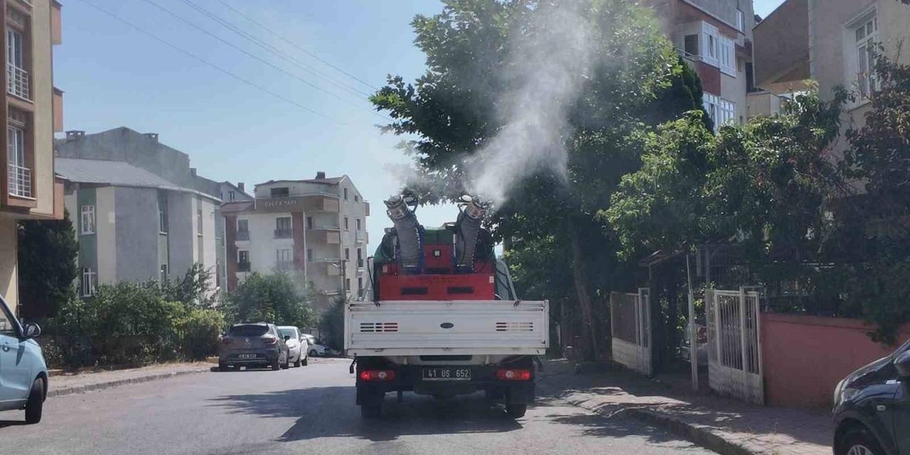 Çayırova’da Vektörle Mücadele Sürüyor