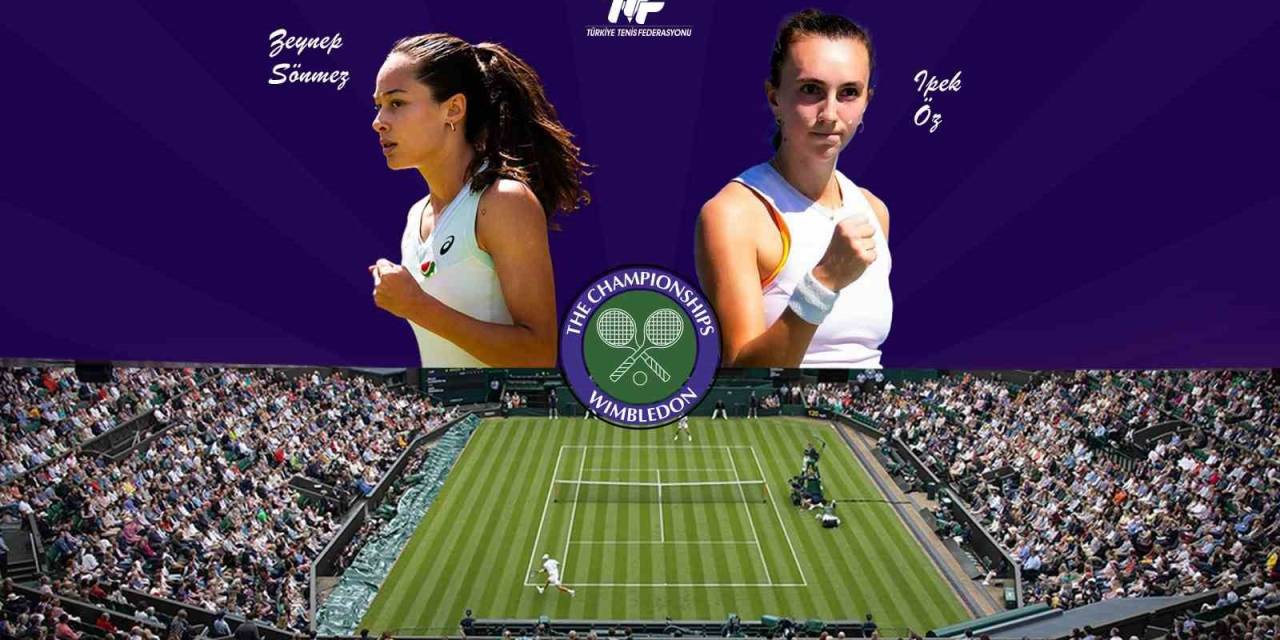 Wimbledon’da Zeynep Sönmez Ve İpek Öz’den Çifte Galibiyet