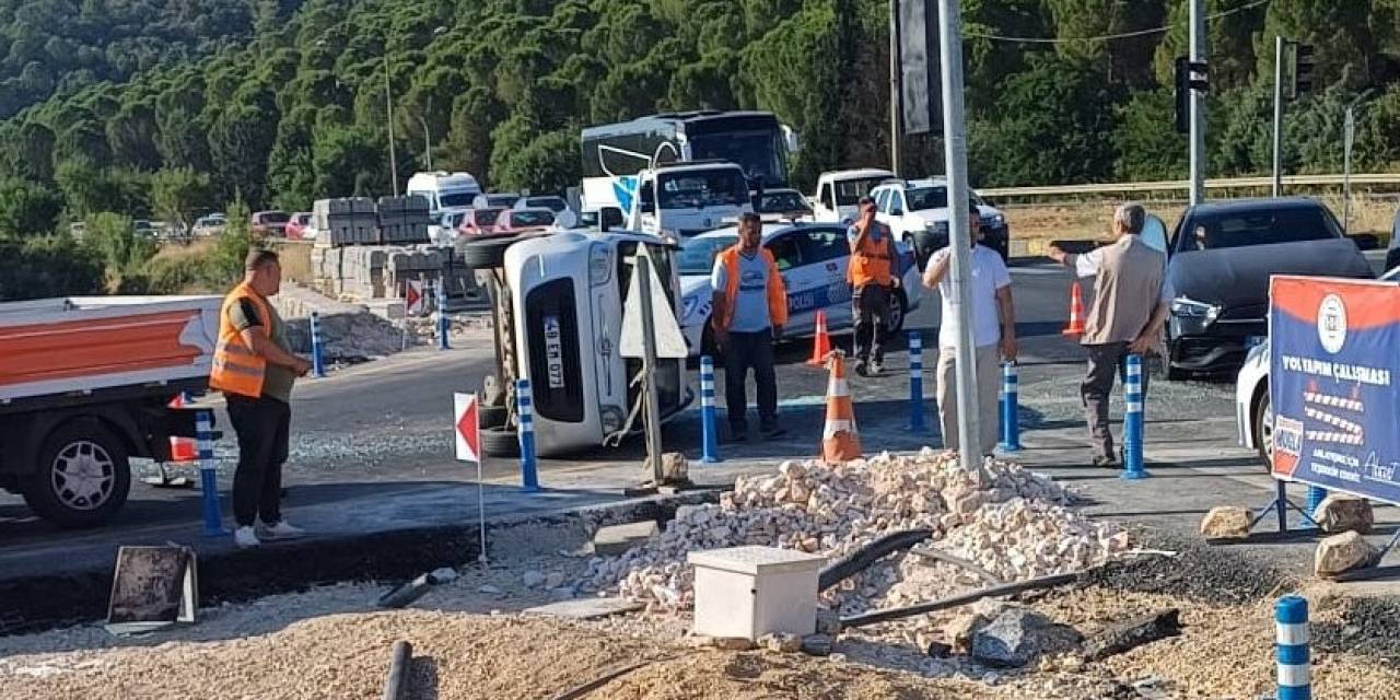 Menteşe’de Trafik Kazası: 1 Yaralı