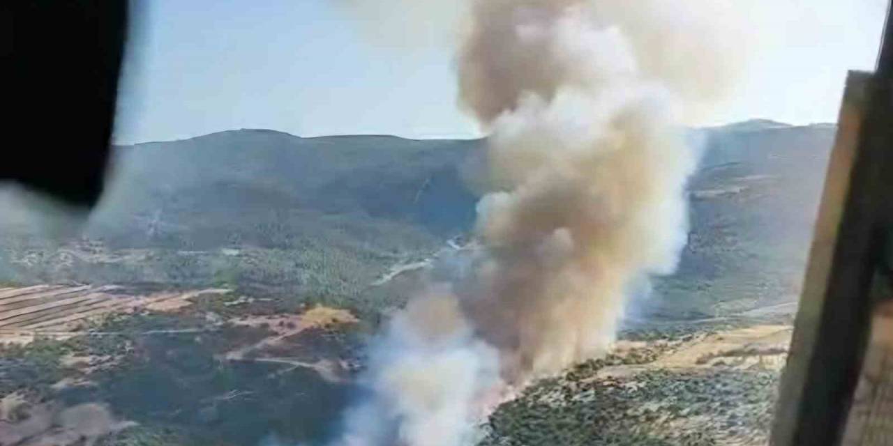 Manisa’da Ormanlık Alandaki 2 Yangın Da Kontrol Altına Alındı