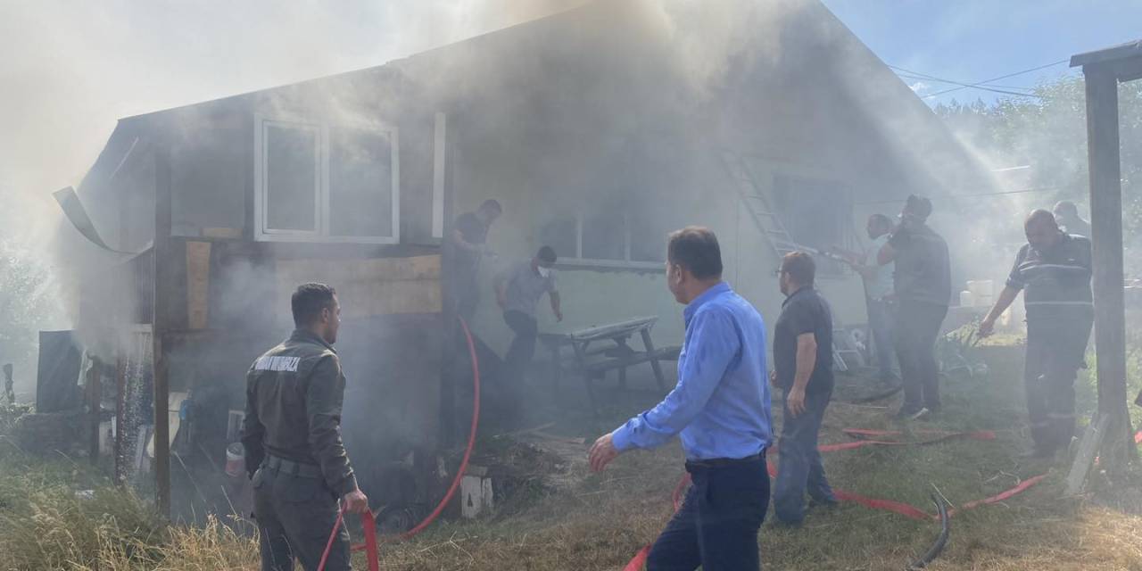Kastamonu’da Çıkan Yangında Bir Ev Kullanılamaz Hale Geldi