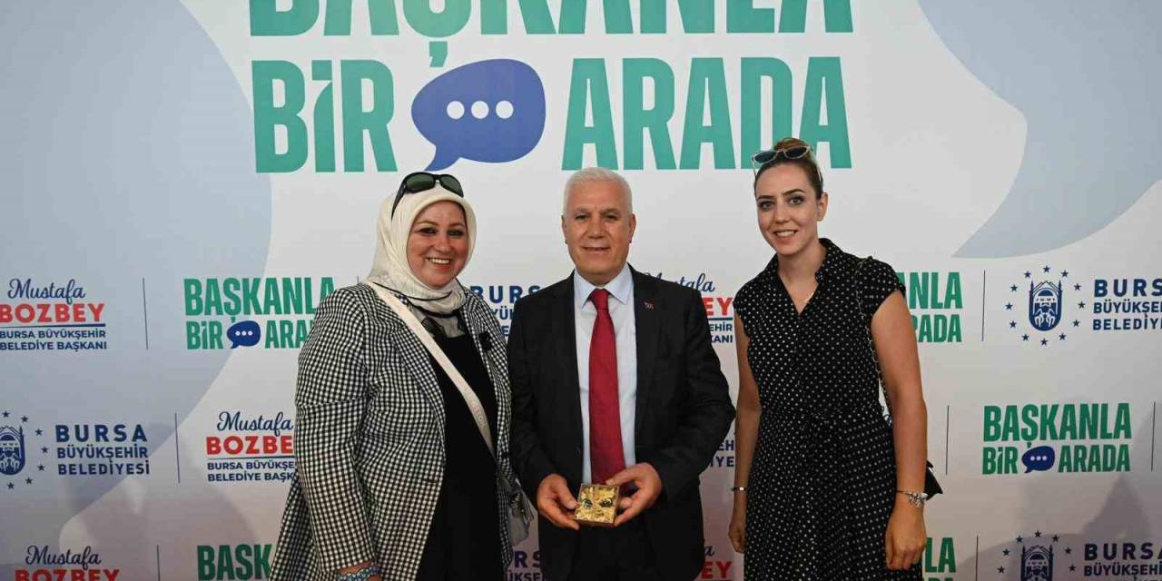 Bursalılar, Başkan Bozbey İle Buluştu