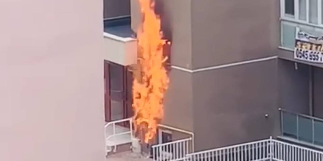 Doğalgaz Yangınının Nedeni Araştırılıyor