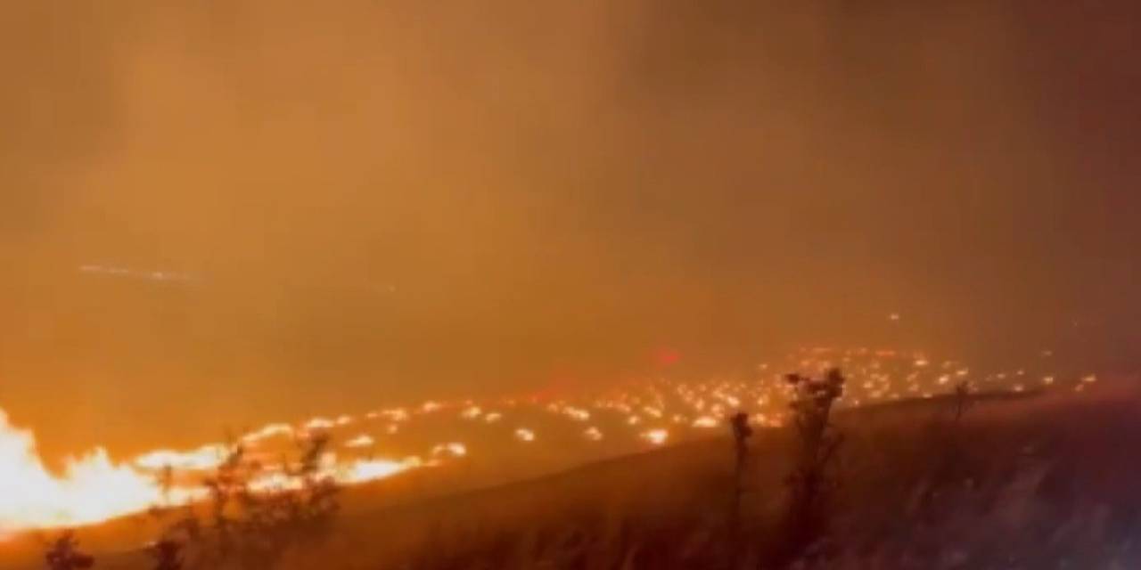 Kahramanmaraş’ta Korkutan Yangın