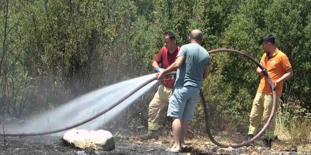 Zamanında Müdahale Orman Yangınını Önledi