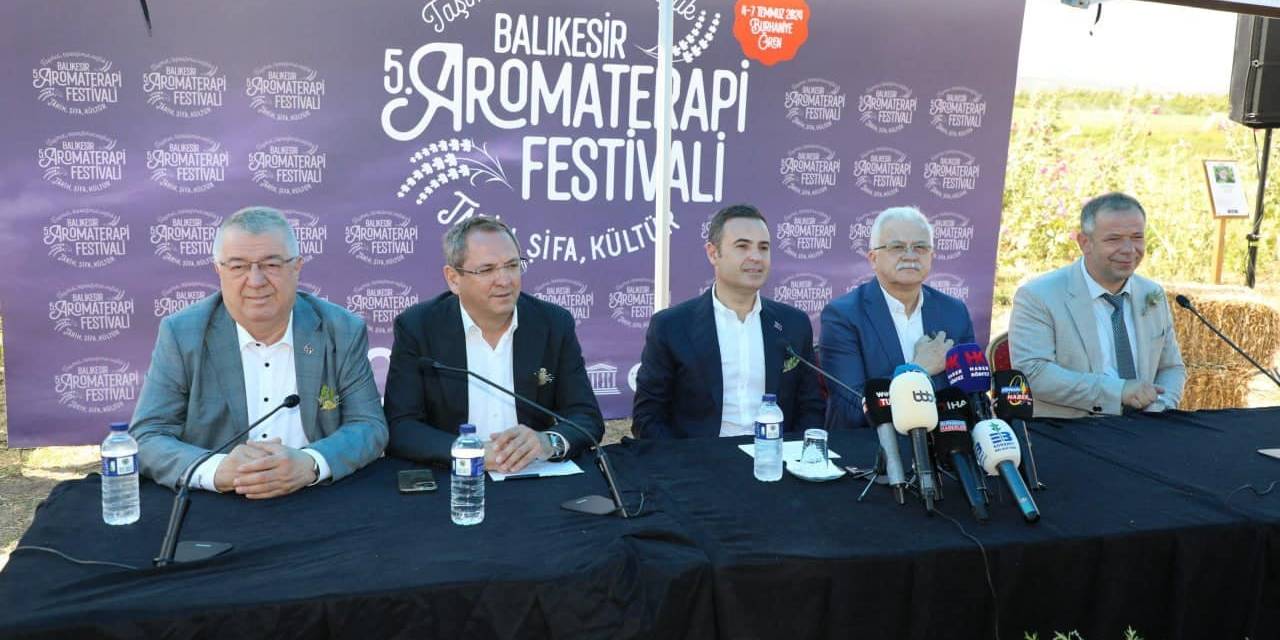 Balıkesir Aroma Terapi Festivali 4 Temmuz’ta Başlıyor