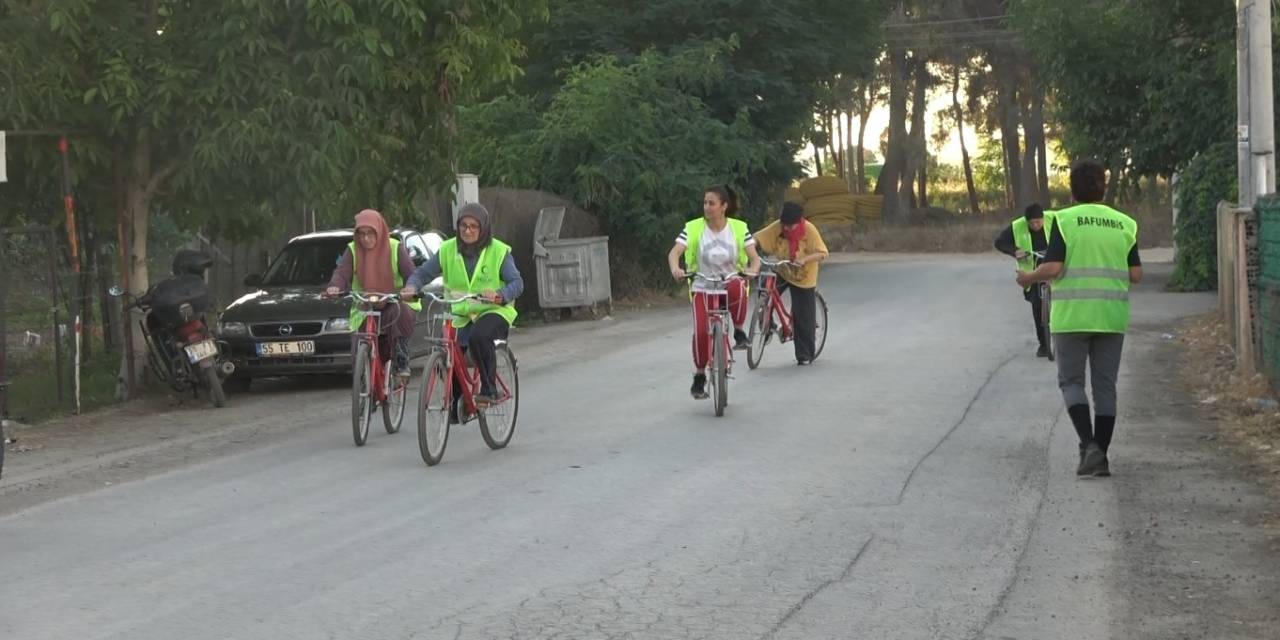 Bafralı Kadınların Bisiklet Merakı