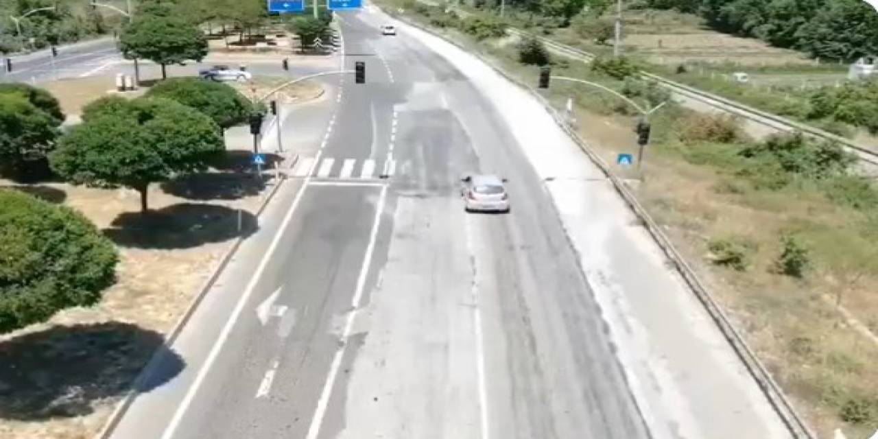 22 Araç Sürücüsü Drone Denetimlerinden Kaçamadı: 33 Bin 132 Tl Ceza