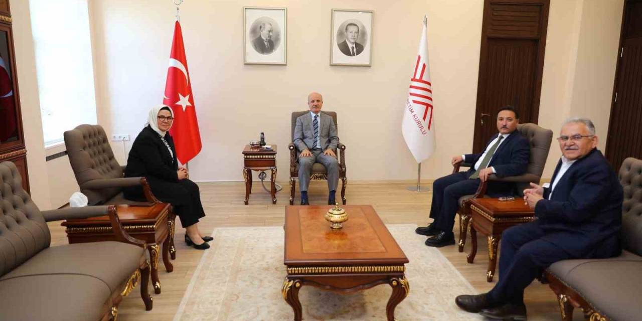 Büyükkılıç’tan Yök Başkanı Özvar’a Ziyaret