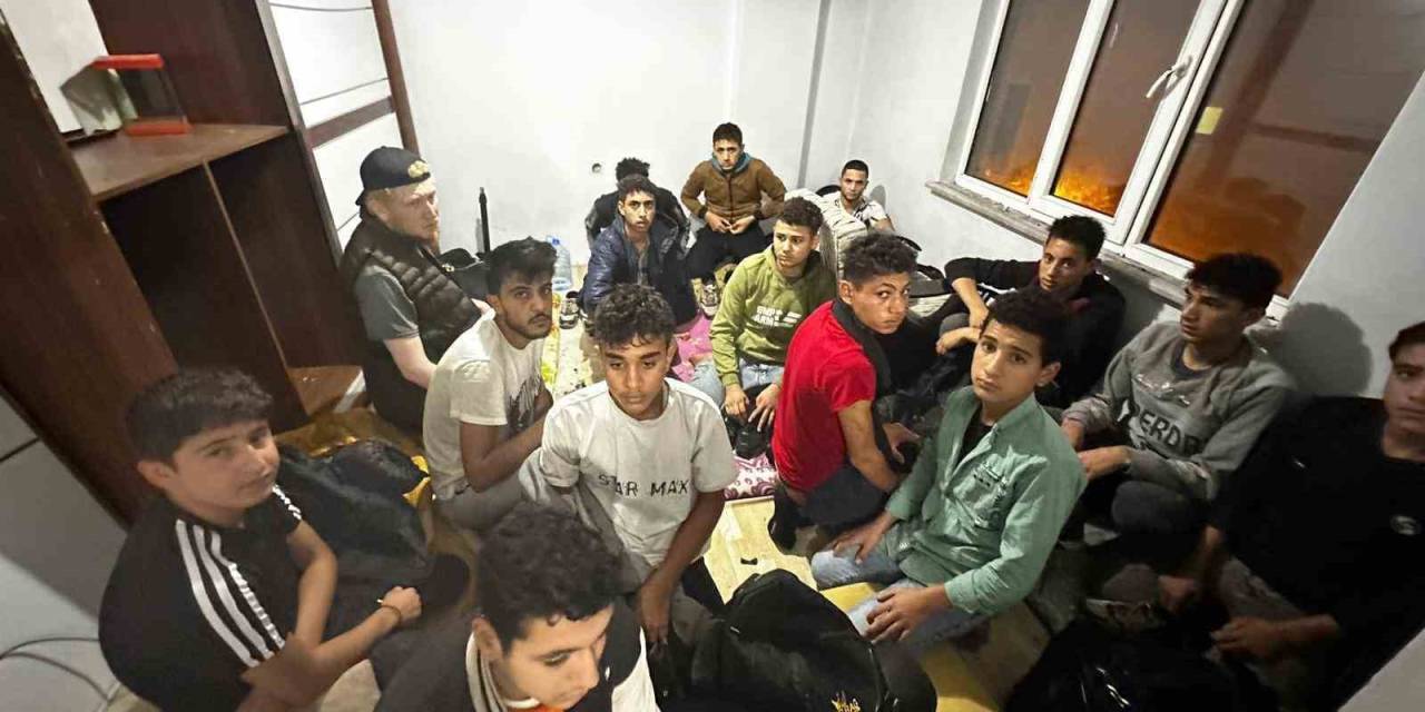 Tekirdağ’da 34 Düzensiz Göçmen Yakalandı
