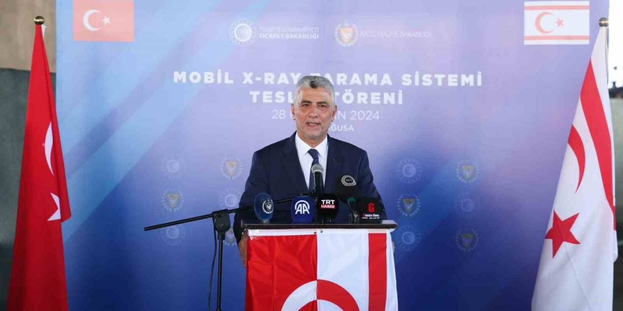 Bakan Bolat, Kktc’de Mobil X-ray Tarama Sistemi Teslim Törenine Katıldı