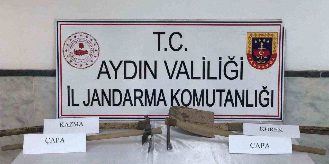 Kaçak Tarihi Eser Kazısına Suçüstü: 5 Şüpheli Yakalandı