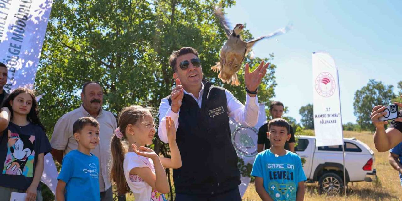 300 Kınalı Keklik Doğayla Buluştu