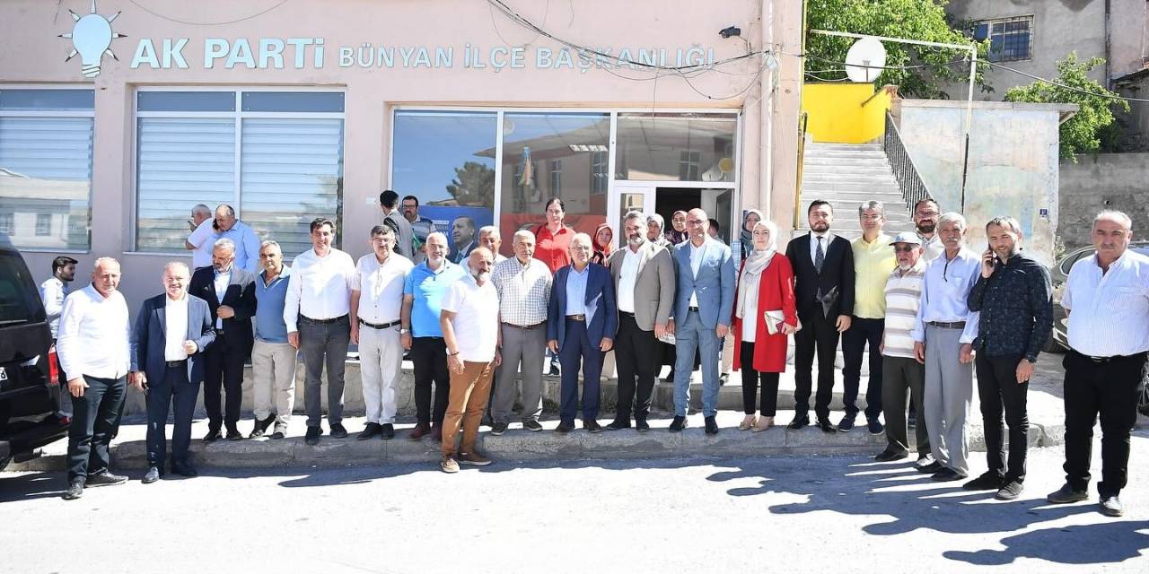 Başkan Büyükkılıç’tan Cumhur İttifakı 3 İlçeye Ziyaret