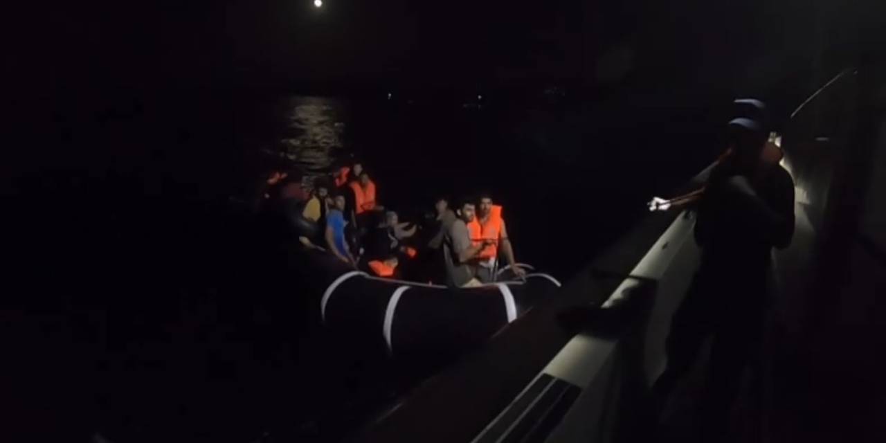 Ayvacık Açıklarında Yunan Unsurlarınca Ölüme Terk Edilen 34 Kaçak Göçmen Kurtarıldı