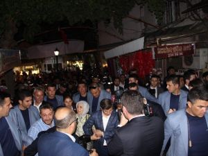 Başbakan Davutoğlu Manisa’da Esnafı Ziyaret Etti