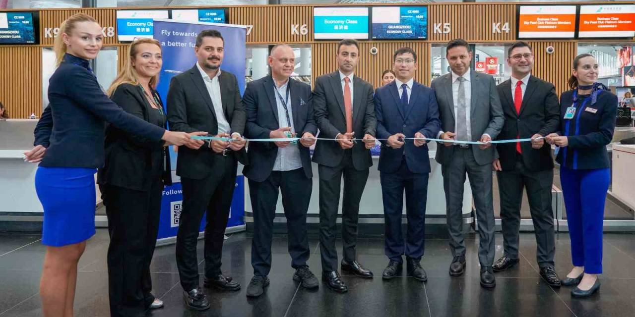 İstanbul Havalimanı İle Çin’in Guangzhou Şehri Arasında Uçuşlar Başladı